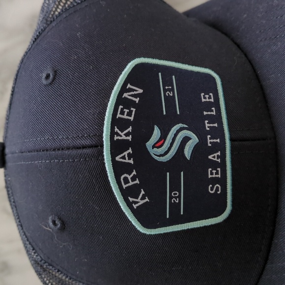 Brand new with stickers, 47 Brand Seattle Kraken hockey snap back hat - Picture 4 of 4